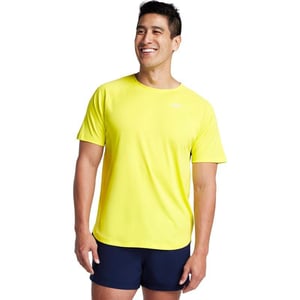 Speedo Mens Uv Swim Shirt Short Sleeve Fitness RashguardLemon Drizzle