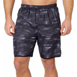 Speedo Mens Volley Swim Short BlackBlack MediumSpeedo Mens Volley Swim Short BlackBlack Medium