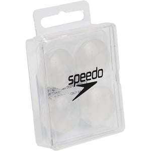 Speedo Silicone Ear Plugs2 Pair Pack of 1 White