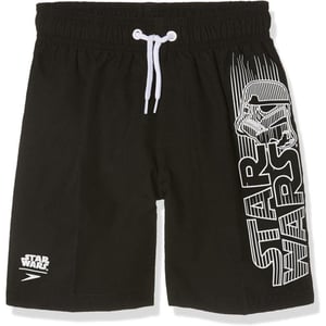 Speedo Star Wars Watershort 15 Swim Shorts X Large Black WhiteSpeedo Star Wars Watershort 15 Swim Shorts X Large Black White