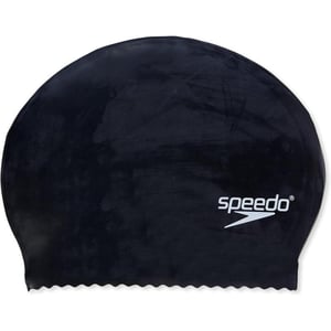 Speedo Unisex Swim Cap Latex Speedo Black One SizeSpeedo Unisex Swim Cap Latex Speedo Black One Size