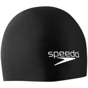 Speedo UnisexAdult Swim Cap Silicone Elastomeric  Manufacturer DiscontinuedBlue Lolite