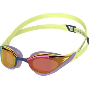 Speedo UnisexAdult Swim Goggles Mirrored Fastskin Pure FocusSpritzMiami LilacRuby