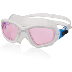 Speedo UnisexAdult Swim Goggles Proview MaskWhiteVermillion