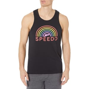 Speedo UnisexAdult Tank Top Sleeveless PrideBlack 2021