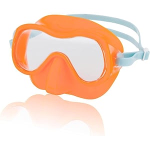 Speedo UnisexChild Adventure Swim Mask KidsOrioleClear