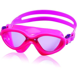 Speedo UnisexChild Swim Goggles Hydrospex Mask Ages 3  6Reddish Pink