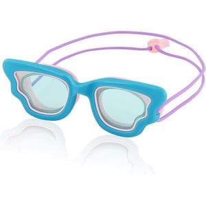 Speedo UnisexChild Swim Goggles Sunny G Ages 38Blue AtollJade