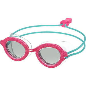 Speedo UnisexChild Swim Goggles Sunny G Ages 38Pop Rainbow Flare Pink