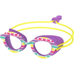 Speedo UnisexChild Swim Goggles Sunny G Ages 38Pop Rainbow Sweet Purple