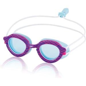 Speedo UnisexChild Swim Goggles Sunny G Ages 38Purple PinkCeleste