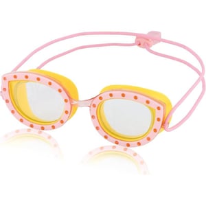 Speedo UnisexChild Swim Goggles Sunny G Ages 38Rosey PinkClear