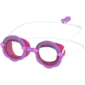 Speedo UnisexChild Swim Goggles Sunny G Ages 38Sweet PurpleFlare Pink