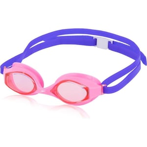 Speedo UnisexChild Swim Goggles Super Flyer Ages 3  8Sugar PlumVermillion