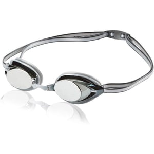 Speedo UnisexChild Swim Goggles Vanquisher 20 JuniorMirrored Silver