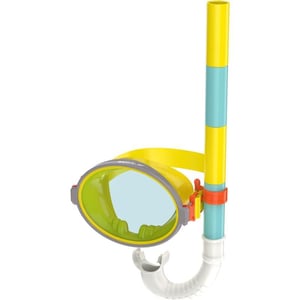 Speedo UnisexChild Swim Mask Lido CollectionMask amp Snorkel GullCeleste