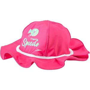 Speedo UnisexChild Uv Bucket Hat Begin to Swim UPF 50Bright Pink