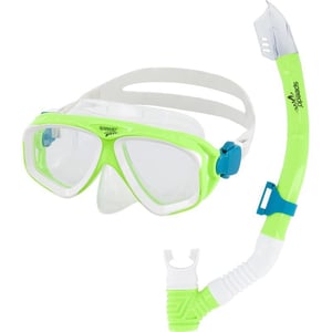 Speedo Unisexchild Adventure Swim Dive SeriesGreen GeckoClear MS