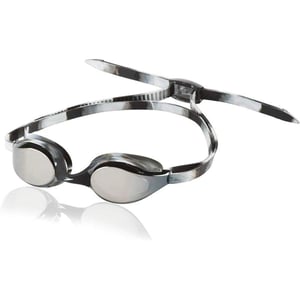 Speedo Unisexchild Swim Goggles Junior Hyper Flyer Ages 614Silver Mirrored