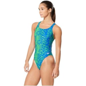 Speedo Womens ModernModern BlueGreen