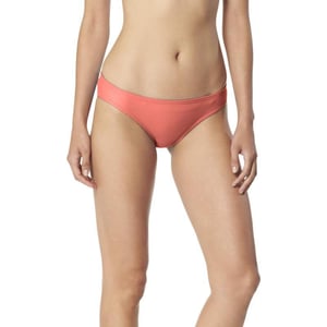 Speedo Womens Powerflex eco Solid Swimsuit BottomVibrant Coral