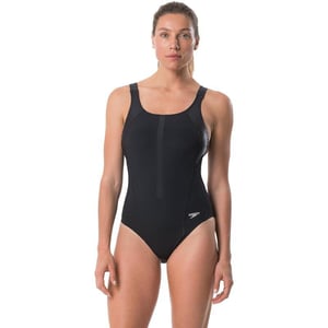 Speedo Womens Siren Fitmesh SwimsuitSpeedo Black