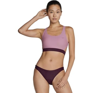 Speedo Womens Swimsuit Bottom Bikini Creora Highclo HipsterPotent Purple