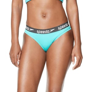 Speedo Womens Swimsuit Bottom Bikini Creora Highclo HipsterRib Ceramic