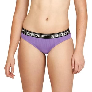 Speedo Womens Swimsuit Bottom Bikini Creora Highclo HipsterRib Fairy Wren