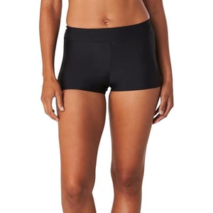 Speedo Womens Swimsuit Bottom Boyshort LengthSheen Speedo Black