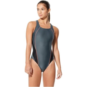 Speedo Womens Swimsuit One Piece Pro LT Drop Back Solid  Manufacturer DiscontinuedDeep Coral