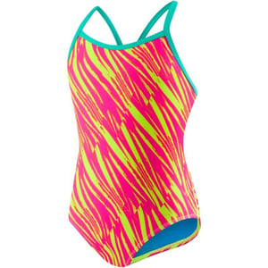 Speedo Womens Swimsuit One Piece Prolt Propel Back PrintedDiscontinuedPink