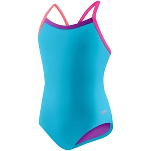 Speedo Womens Swimsuit One Piece Prolt Propel Back SolidDiscontinuedElectric Turquoise