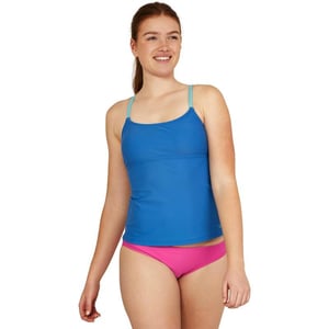 Speedo Womens Swimsuit Top Tankini Scoop NeckBright Cobalt