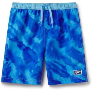 Speedo Boys Swim Trunk Knee Length Boardshort EBoard PrintedSea Basin Beach Glass