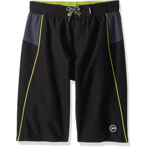 Speedo Boys Swim Trunk Knee Length Solid VolleySpeedo Black