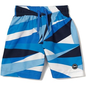 Speedo Boys Swim Trunk Mid Length Redondo PrintedYacht Club Palace Blue