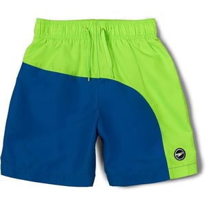 Speedo Boys Swim Trunk Mid Length Redondo SolidBlock Green Gecko