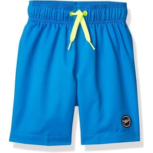 Speedo Boys Swim Trunk Mid Length Redondo SolidBlue Lemonade