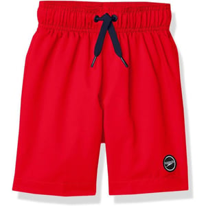 Speedo Boys Swim Trunk Mid Length Redondo SolidSpeedo Red