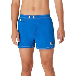 Speedo Mens Standard Swim Trunk Short Length Beachsider Solid Turish Sea MediumSpeedo Mens Standard Swim Trunk Short Length Beachsider Solid Turish Sea Medium