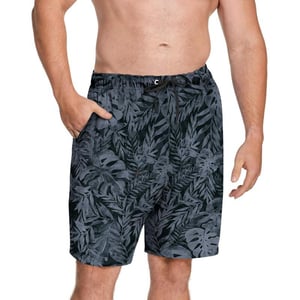 Speedo Mens Swim Trunk Big and Tall RedondoJungle Anthracite