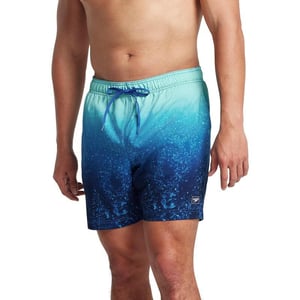 Speedo Mens Swim Trunk Mid Length SeasideSeashore Blend