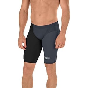 Speedo Mens Swimsuit Jammer LZR Elite 2Dark SlateLime