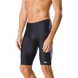 Speedo Mens Swimsuit Jammer Powerflex Eco Reigning LightSpeedo Purple