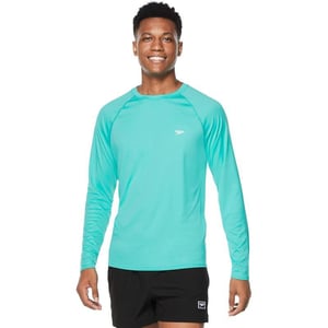 Speedo Mens Uv Swim Shirt Easy Long Sleeve Regular FitCeramic