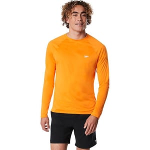 Speedo Mens Uv Swim Shirt Easy Long Sleeve Regular FitOriole