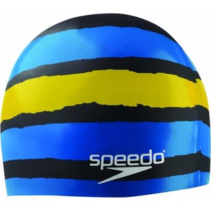 Speedo UnisexAdult Swim Cap Silicone  Manufacturer DiscontinuedBlackBlue