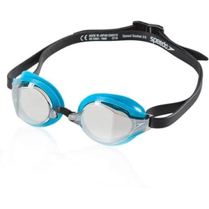 Speedo UnisexAdult Swim Goggles Speed Socket 20Smoke Ice Mirrored