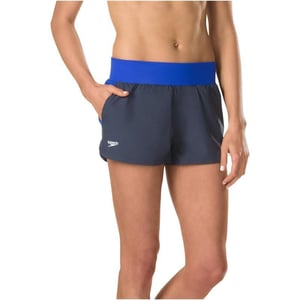 Speedo Womens Shorts Team Warm UpSpeedo Blue